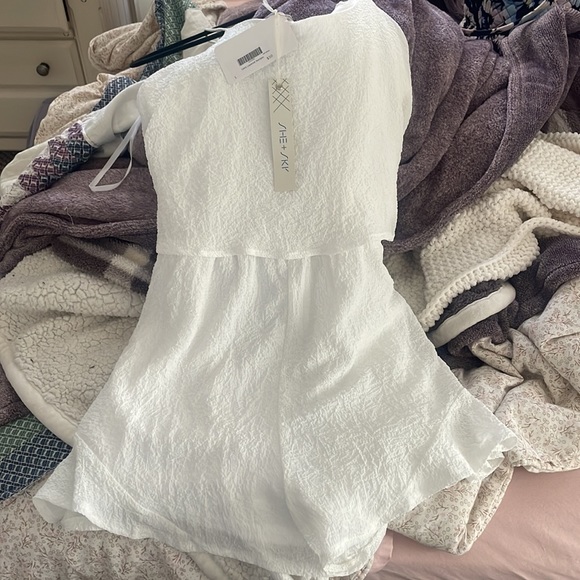 ROMPER boutique, WHITE SIZE L - Picture 4 of 6